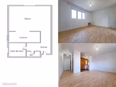 studio 31.07m² - lumineux – parking – quartier calme