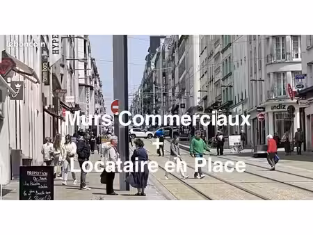 murs commerciaux loués – hypercentre – rentabilité