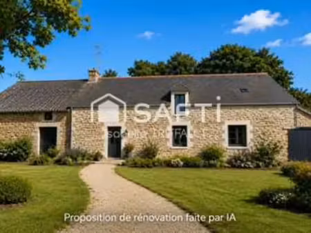 vente longère et corps de ferme à locminé (56500) : à vendre / 160m² locminé
