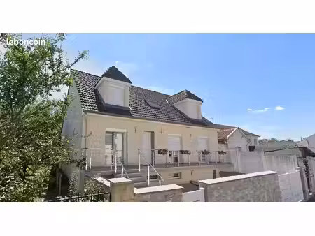 maison t7 140m² 5ch 3sdb à 10mns en tram du centre-ville de reims