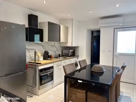 t2 meublé avec jardin