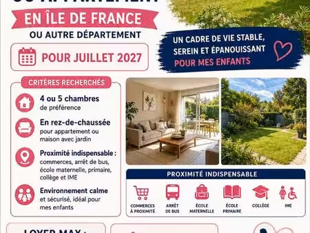 maison ou appartement