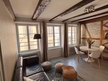 beau 2 p meublé centre ville