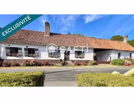 vente maison 7 pièces 132 m² argoules (80120)