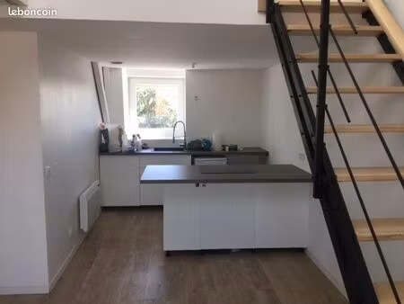 loue appartement 2 pièces lomme bourg