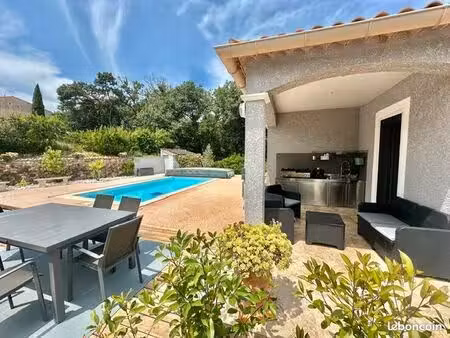 villa écologique plain pied avec appartement