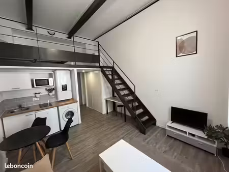 studio loft meuble bellevue centre 2 proche universites