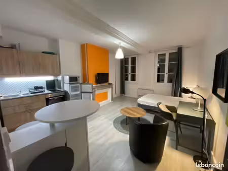 le havre hyper centre studio meublé