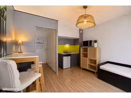 studio meublé 21m2