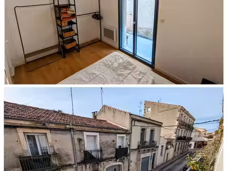 t2+mezzanine meublé - lumineux - clémenceau