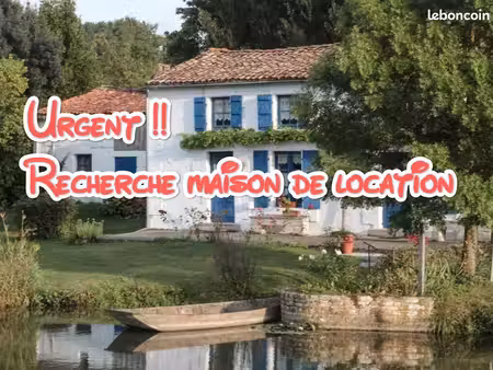recherche maison (urgent)