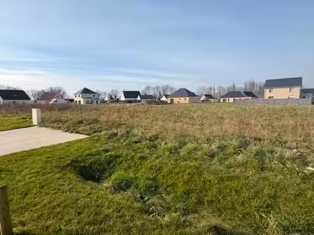vente terrain 700 m² à normanville (76640)  63 000 €