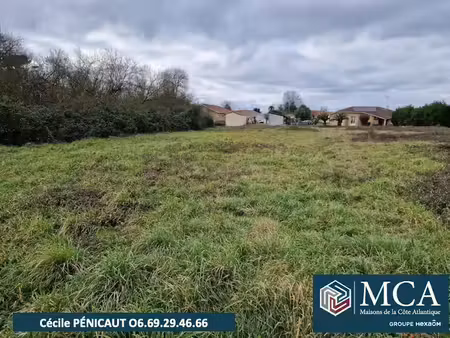 vente terrain 600 m² à hinx (40180)  103 000 €