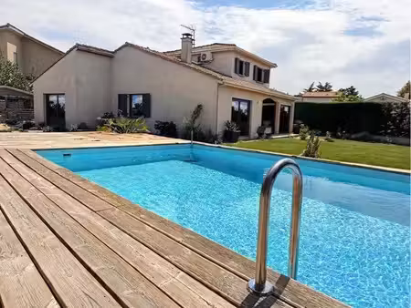 annonay - maison familiale 145m² - 5 chambres - piscine - terrain 1100m² - quartier réside