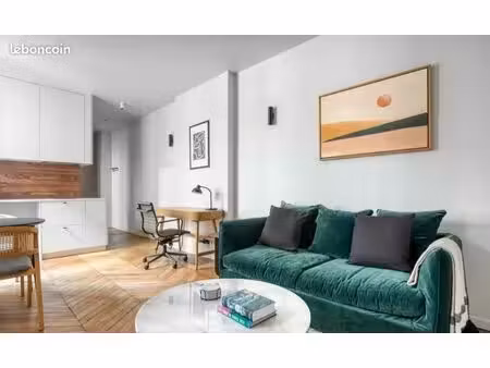 appartement meublé et jardin privé bail annuel possible