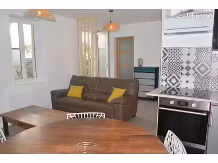 t3 meublé avec jardin  eau  électricité  internet compris