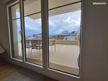 appartement récent 3 pièces avec 1 à 2 chambres  calme et lumineux