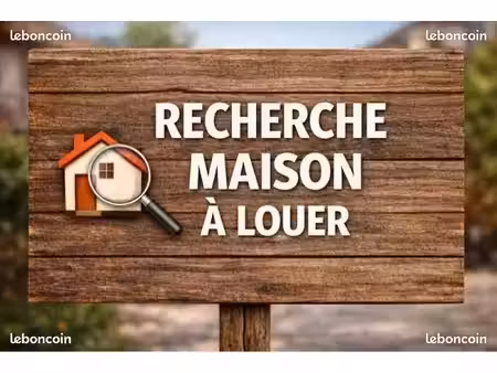 recherche maison à louer