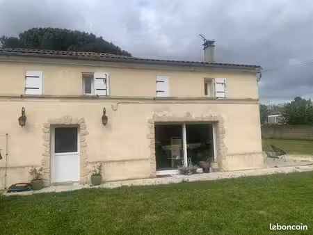 maison rénovée avec grand jardin