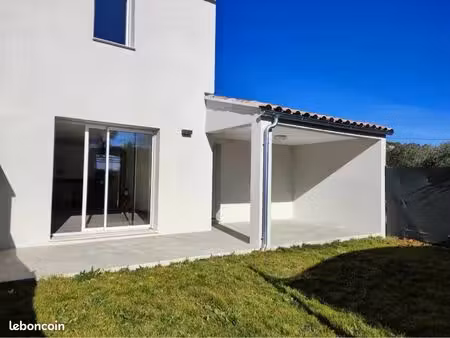 maison t3 80m2 avec jardin et garage