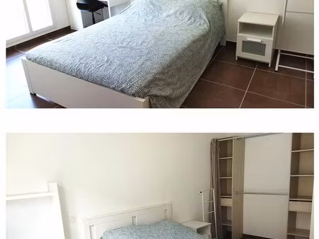 t1 bis meublé (35 8m2) proche de la fac  place de parking privée  terrasse  résidence réce
