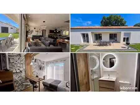 studio privatif neuf tout équipé au calme – spa  jardin  parking