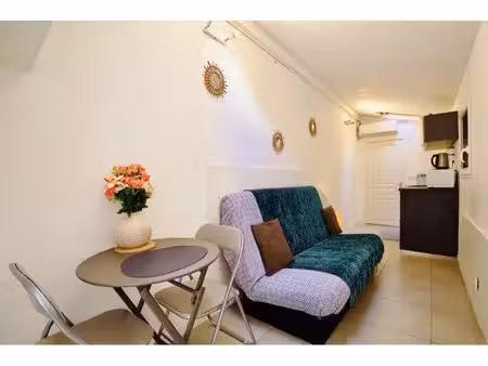 location meublée appartement 1 pièce 18 m² à nice (06000)  600 €