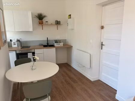 location studio meublé