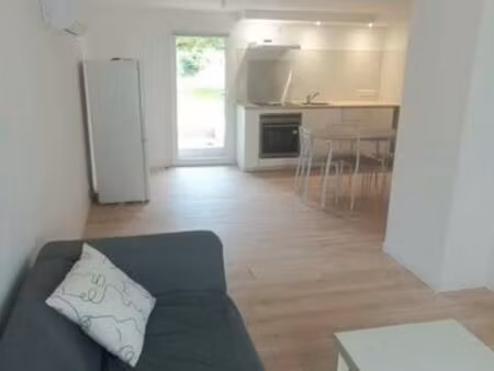 t3 meublé neuf avec terrasse et jardin
