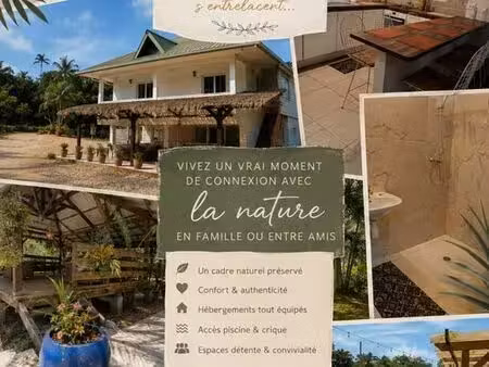 la villa dolce vita – piscine  crique privée & nature d'exception | jusqu'à 20 personnes