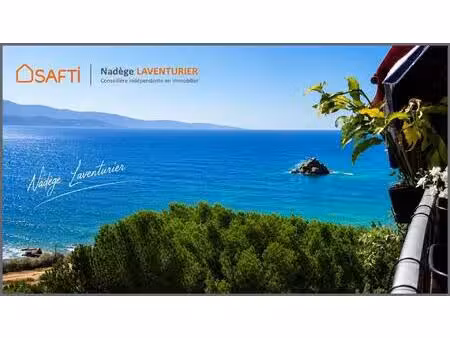 studio 38 m2 vue mer à ajaccio (sanguinaires)