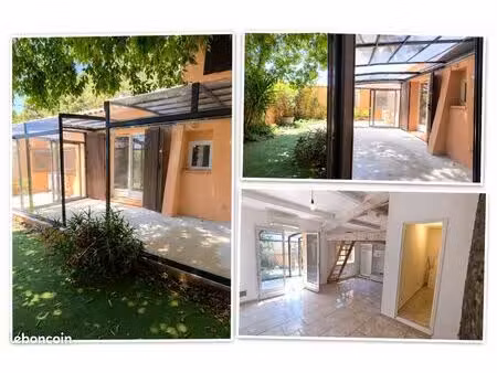 maison t3 67m3 jardin veranda bioclimatique