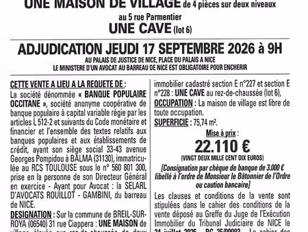 maison de village ciappera