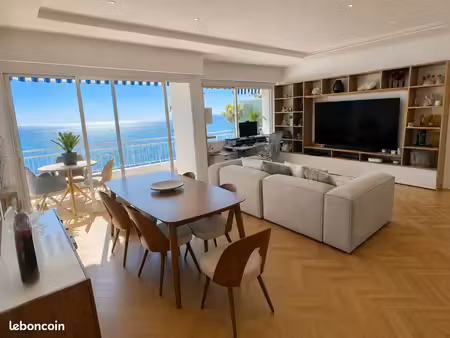 vue mer panoramique - golfe bleu - 5 min monaco - 669 000