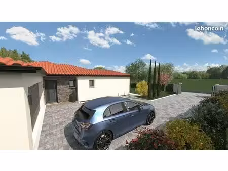 projet de construction d'une maison 130m² + garage double à lentilly (69)