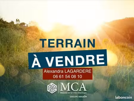 terrain 1 100 m² bouglon