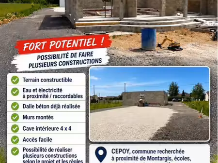 terain  maison