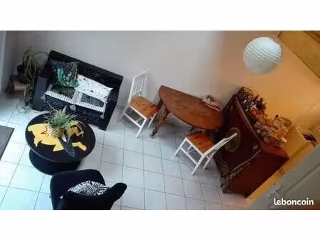 t2 meublé duplex avec jardin dans maison individuelle disponible le 01/09/2026