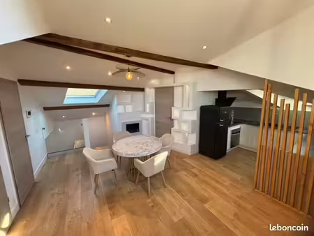 appartement de caractère poutres apparentes