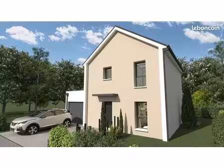 projet de construction d'une maison 87 m² avec terrain à villemoisan (49)