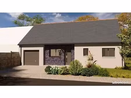 maison 80 m² avec terrain à cande (49)