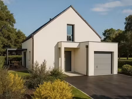 projet de construction d'une maison 80 m² avec terrain à le lion-d'angers (49)