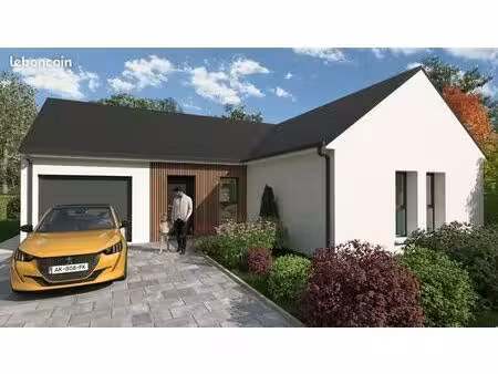 projet de construction d'une maison 80 m² avec terrain à chemille-en-anjou (49)