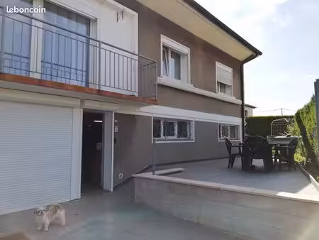 maison 3 chambres avec grand garage (86 m2 par niveau)