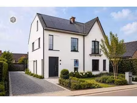maison neuve de qualité  idéalement située et finie avec sty