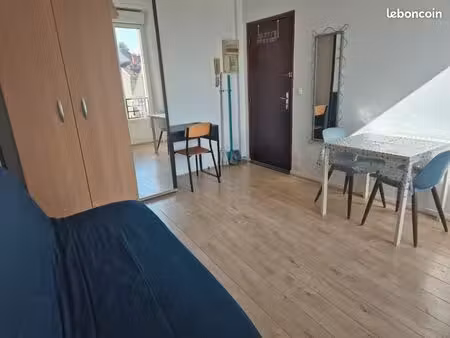 studio meublé 23 m² - reims (51100)