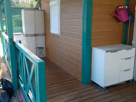 a vendre châlet samibois sur camping