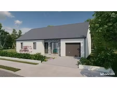 maison 101.58 m² avec terrain à sainte-gemmes-sur-loire (49)