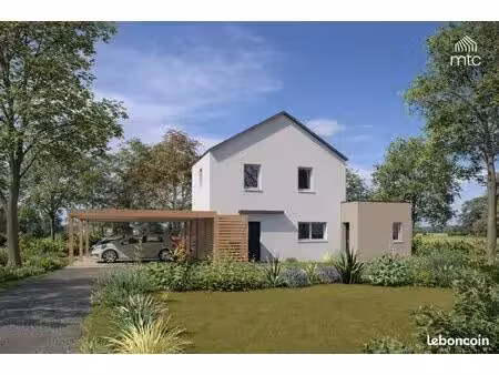 maison 89.46 m² avec terrain à sainte-gemmes-sur-loire (49)