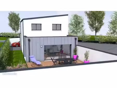 maison 122.9 m² avec terrain à l'hotellerie-de-flee (49)